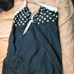 Swimsuit with shorts attached